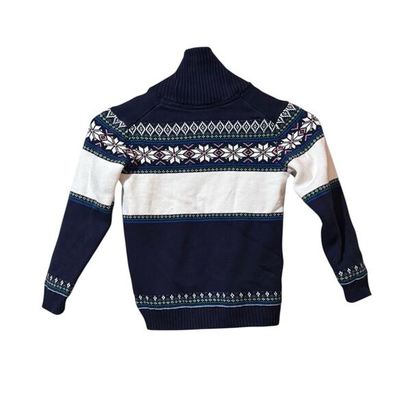 Janie And Jack The Holiday Train‎ Cardigan Sweater Toddler Boy’s Size 5 - Picture 2 of 11